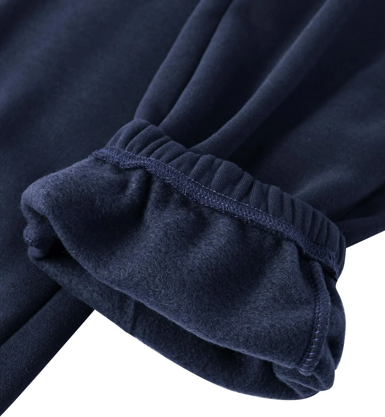 3 Pack of Jogger Mens Fleece Active Athletic Workout Sweatpants for Men Elastic Waist Drawstring
