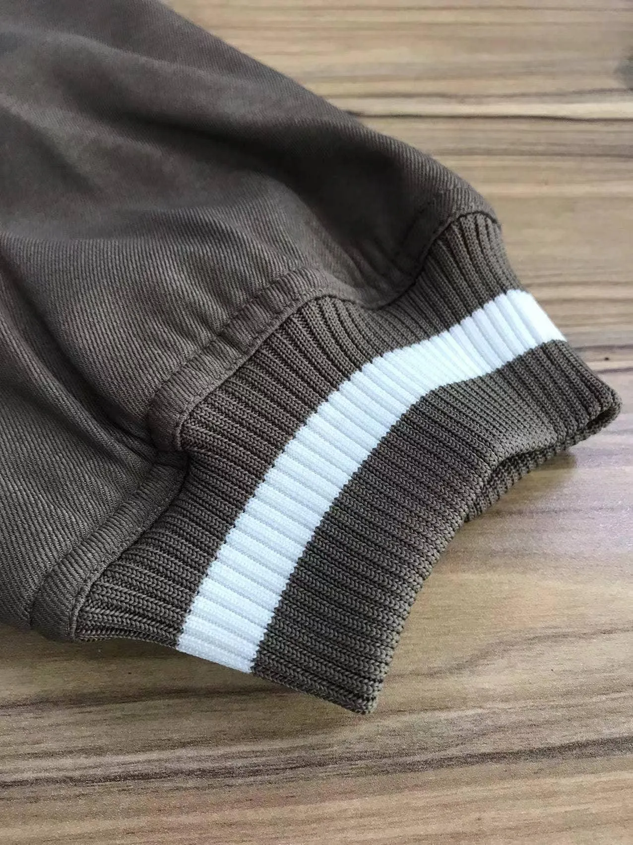 Button Stand Collar Solid Color Women Daily Jacket A196272-26