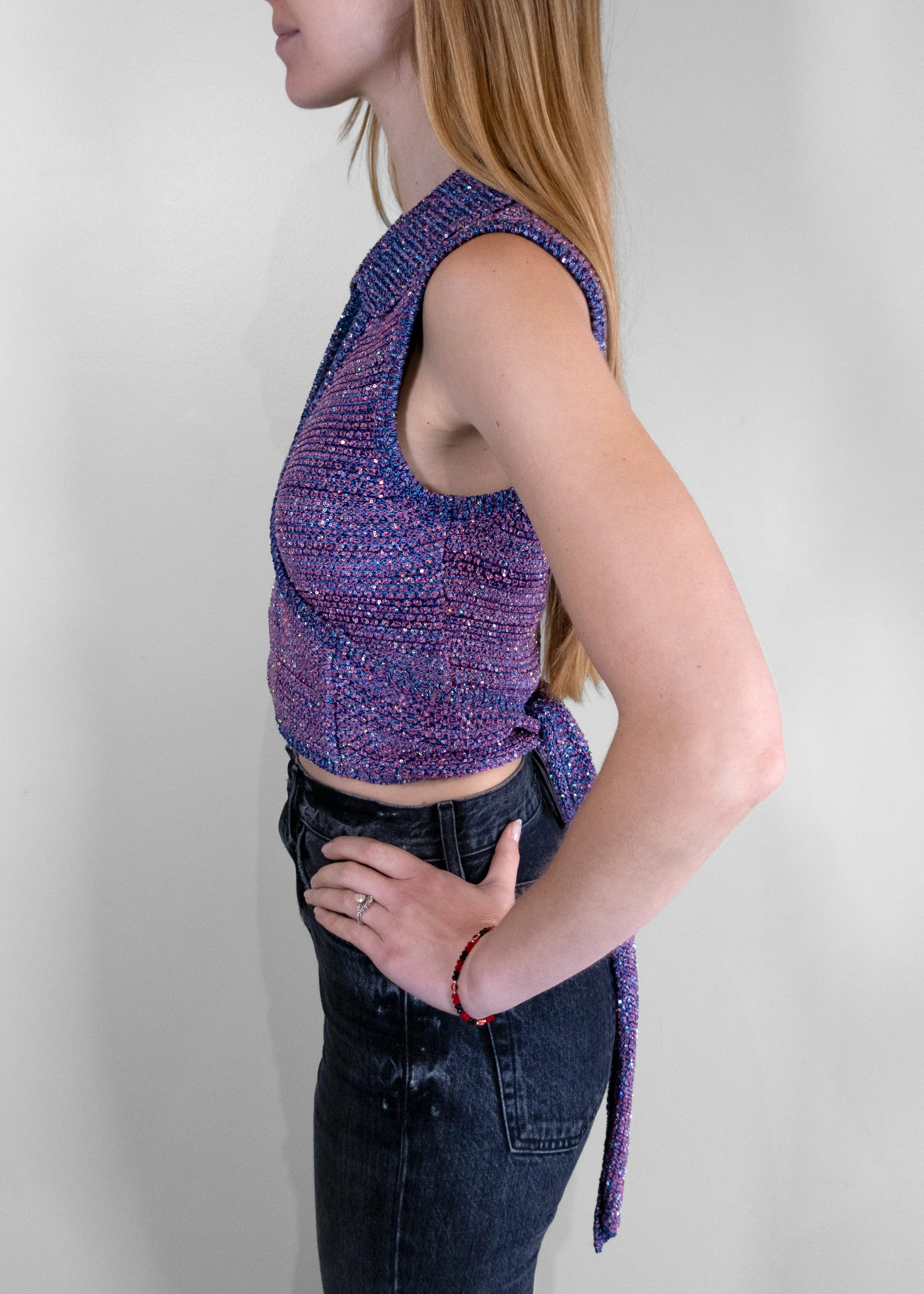 Chanel 2023 Sleeveless Crop Top