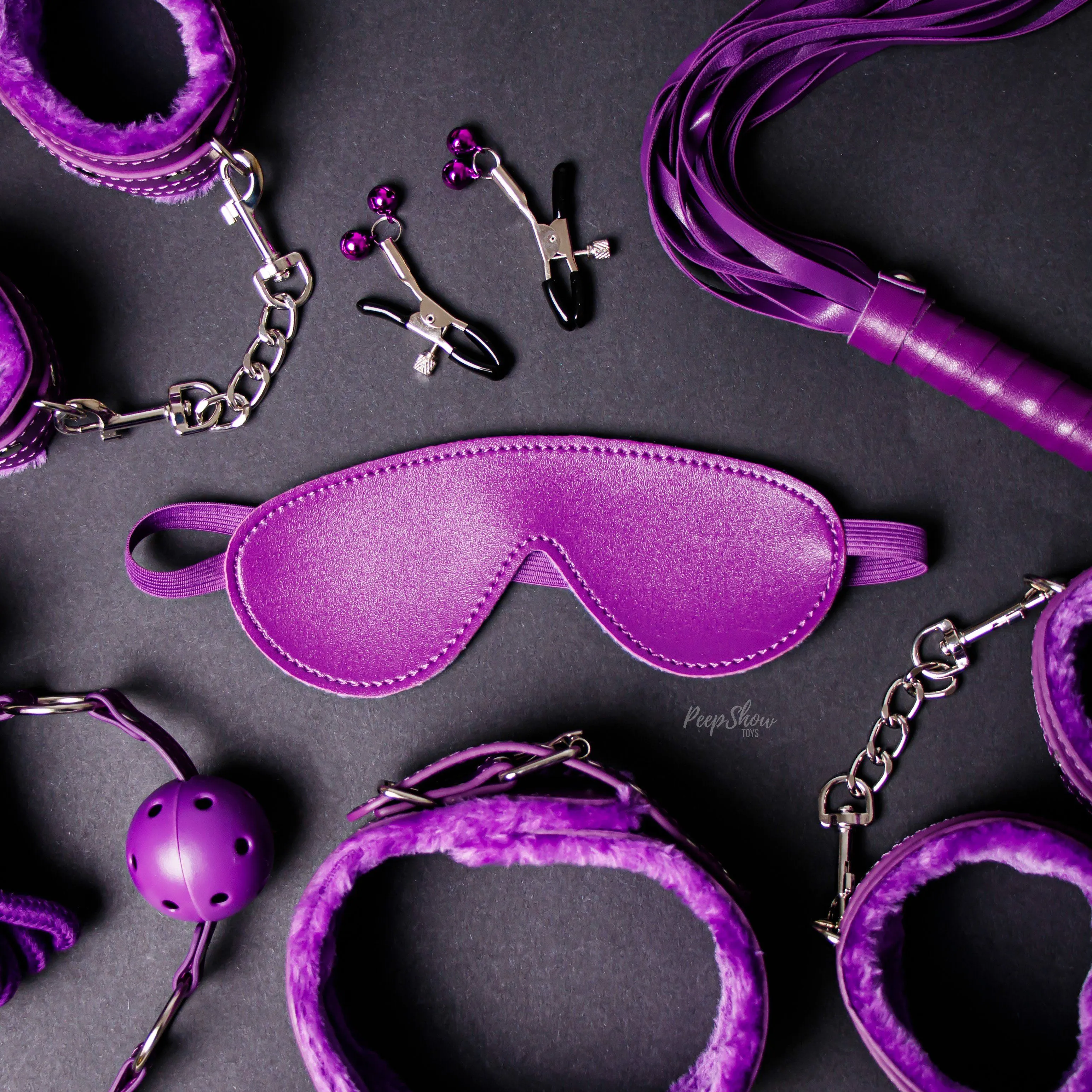 Everything Bondage Kit 9-Piece Complete BDSM Set