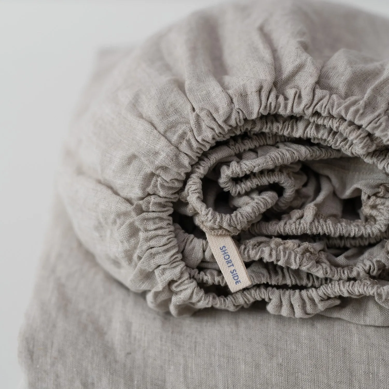 Forest Green Linen Fitted Sheet