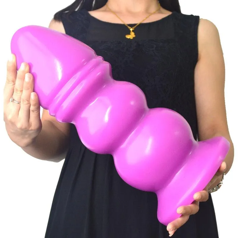 Huge Anal Plug Purple