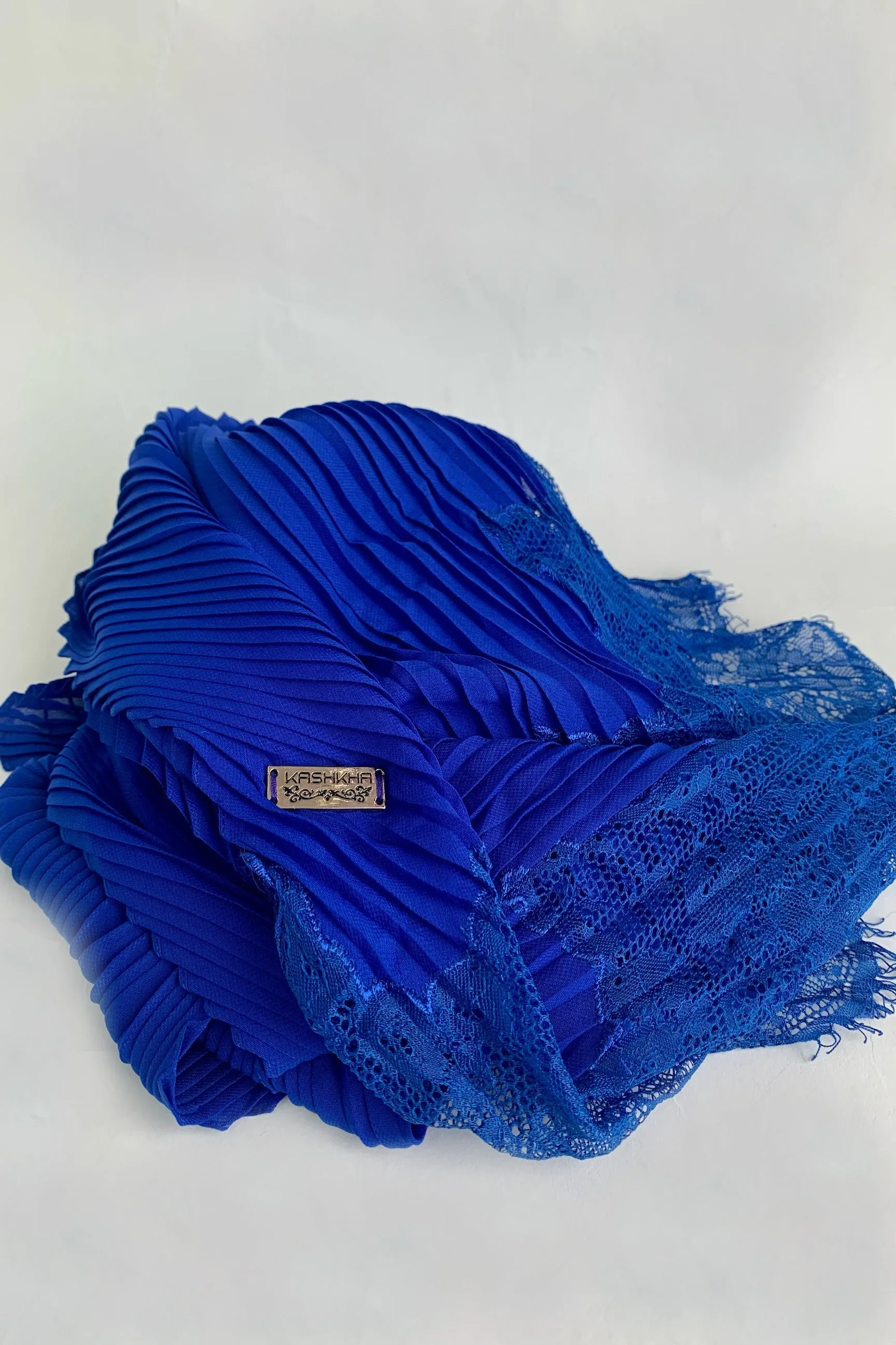 Kashkha Pleated lace Hijab