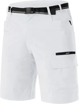 TACVASEN Men's Summer Outdoor Shorts Quick Dry Cargo Casual Work Hiking Shorts (NO Belt)
