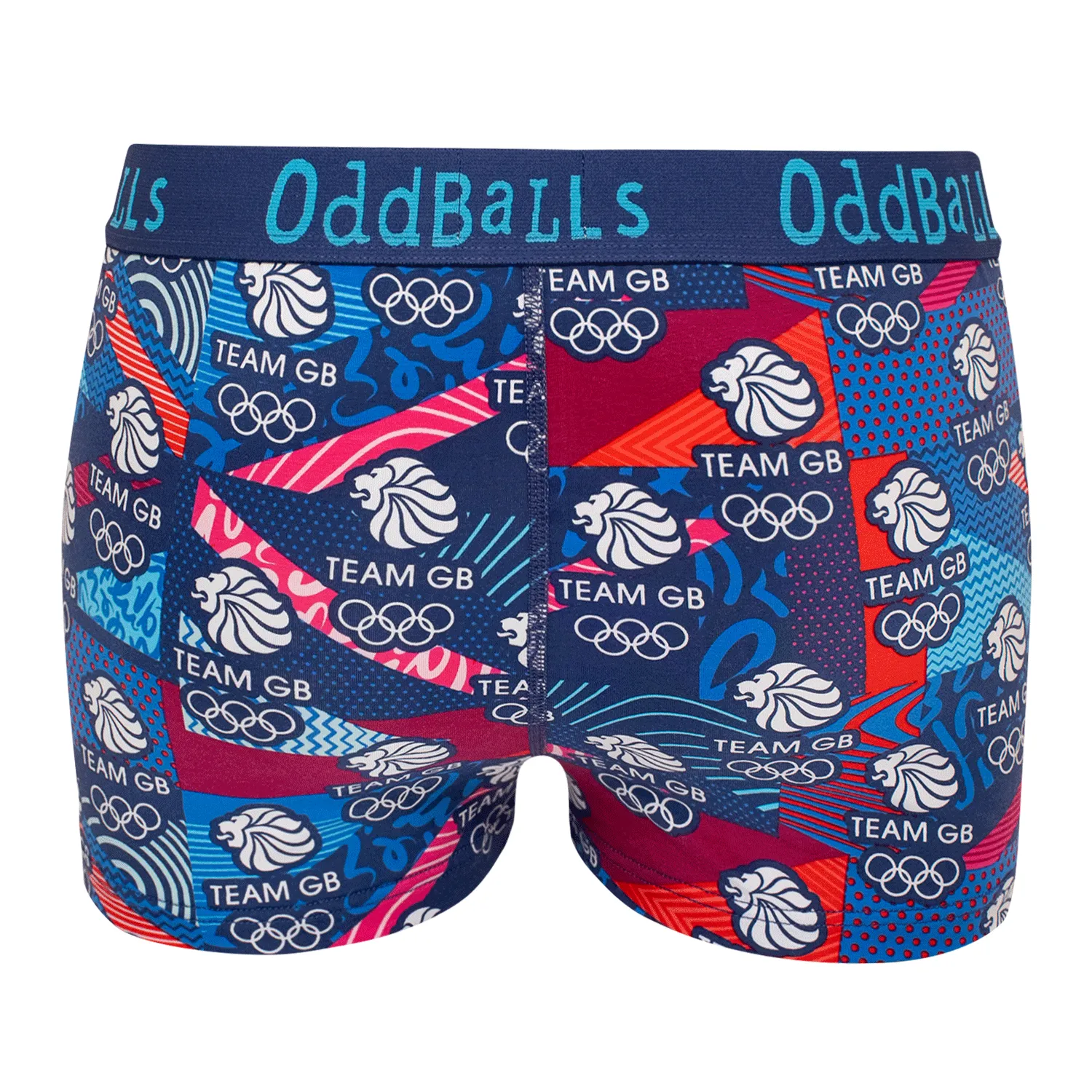Team GB Navy Women's Boxer Shorts